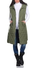 Hailys damen lange steppweste - hailys,