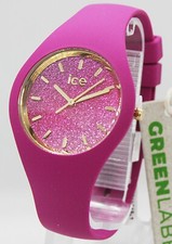 ✅ Ice Watch Ice Glitter - Fuschia Pink Rosa Mädchen Armbanduhr 022575 - S ✅