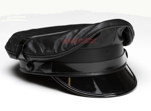 Awanstar leder mütze - leder, mütze,offizier