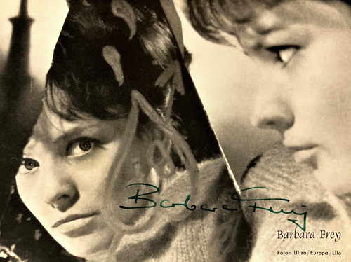 Autogramm barbara frey - autogramm,