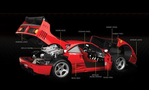 Deagostini build ferrari f40 - deagostini,