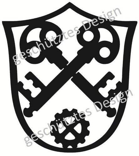 Schlosser wappen zunftzeichen - schlosser,