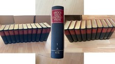 Brockhaus Enzyklopädie 22 Bände 17. Auflage 1966-74 Goldschnitt, Teilleder