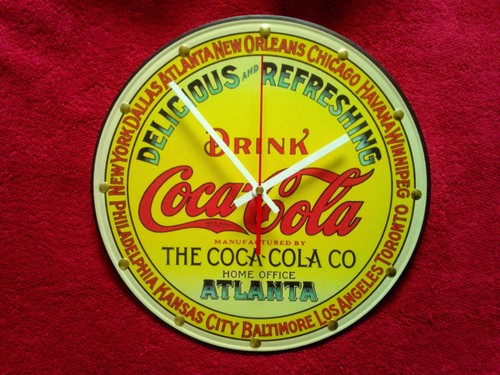 Coca cola wanduhr 30 - cola", wanduhr,