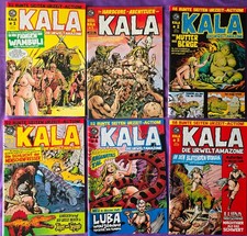Kala/ Die Urweltamazone/ 1 - 6/& Band 1 die hadcore Abenteuer/  Weissblech