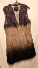 Luxus – Fake Fur Weste –