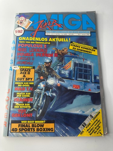 Amiga joker magazin - amiga,