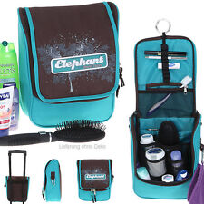 Kulturtasche Kulturbeutel Elephant zum aufhängen Snap Damen Mädchen 11955 Türkis