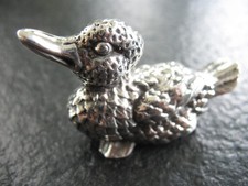 Miniatur Figur Silber 925 Ente