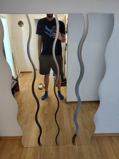 Wandspiegel In Wellenform 1,50m