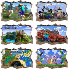 MINECRAFT  STICKER 140cm 3D