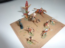 Prärieindianer - reitend & zu