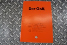 VW Golf 1 GTI CL Prospekt