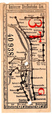 Eisenbahn / Straßenbahnfahrkarte: Deutschland, Koblenzer Strassenbahn Ges.