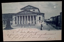 Litho gruss aus münchen - gruss, hof-