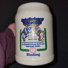 Brauerei Binding Bier Bierkrug 0,5 L 1976 Aschaffenburger Volksfest z0105