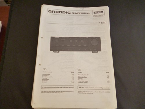 Original service manual - original,
