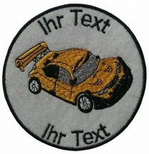 Auto motorsport aufnäher mit - auto,
