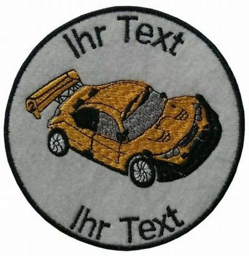 Auto motorsport aufnäher mit - auto,