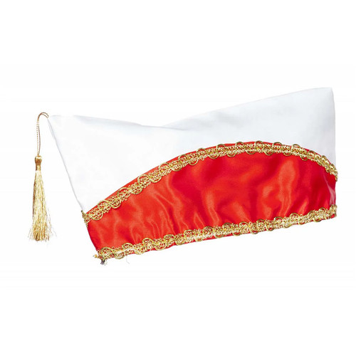 Narrenkappe rot weiß - narrenkappe, rot-weiß