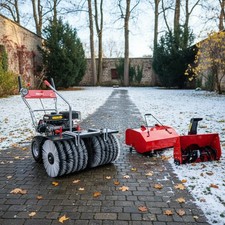 Benzin Kehrmaschine Motorbesen