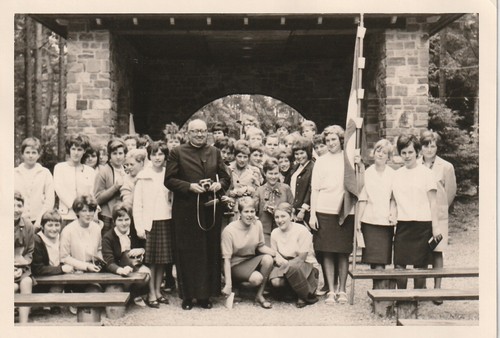 Vintage foto junge frauen - junge,