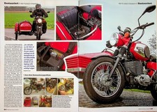 Oldtimer Praxis 12/2017 MZ TS 250/1 Gespann mit 19PS Restaurierung - ein interes