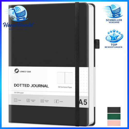 Notizbuch hardcover bullet - a5,