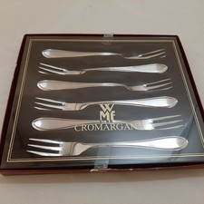 WMF ANTWERPEN Cromargan Besteck 6 Kuchengabeln 15,8 cm unbenutzt