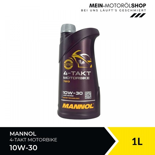 Mannol takt motorbike 10w 30 - 4-takt,