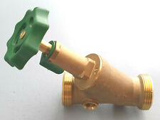 Bender Kombi-KFR Ventil 1607 DN 25 AG, CR-Messing, absperrbar, flachd., mit Entl