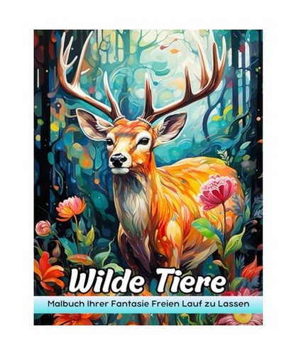 Wilde tiere malbuch wildtiere - wilde,