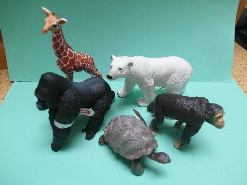Schleich wildlife affe eisbär - schleich,
