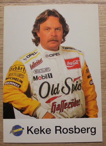 Opel fahrerkarte keke rosberg - opel,