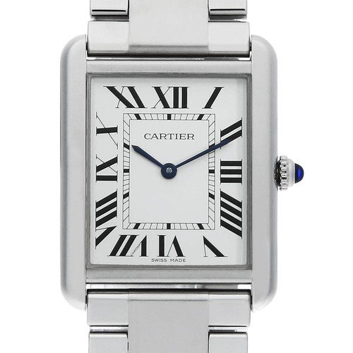 Cartier tank solo w5200014 - tank, lm