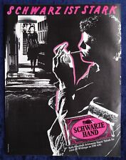 Schwarze Hand Tabak,   originale Werbung aus 1986