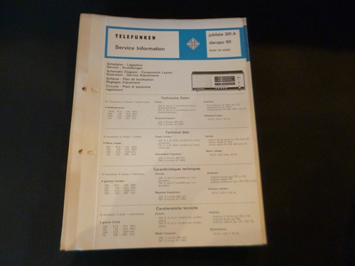 Original service manual - original,
