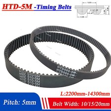 HTD-3M Zahnriemen Breite