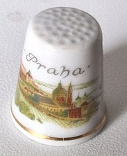 Fingerhut Porzellan Czechoslovakia S Tschechei Praha Prag