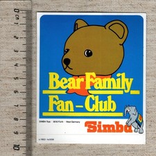 Aufkleber/Sticker Simba Toys Bear Family Fan Club