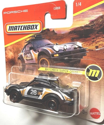 Matchbox porsche 911 - rally, in