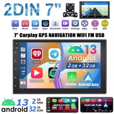 7" Android 13 AUTORADIO Mit DAB+ GPS Navigation NAVI BLUETOOTH WIFI DOPPEL 2 DIN