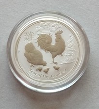 Australien 50 Cents 2017 ° Lunar II. Jahr des Hahn ° 1/2 oz. 999/1000 Silber