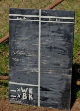 Merktafel Tafel DR Merkbrett mechanisches Stellwerk Deutsche Reichsbahn TOP