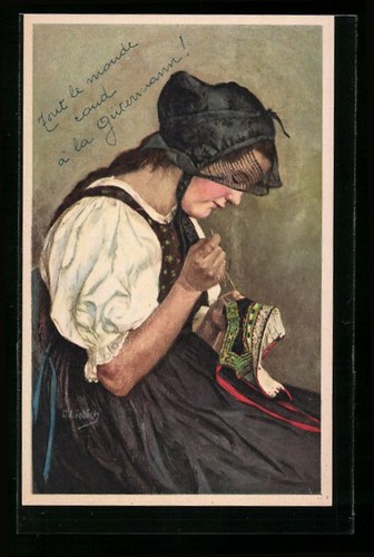 Künstler liebich - künstler-ak,