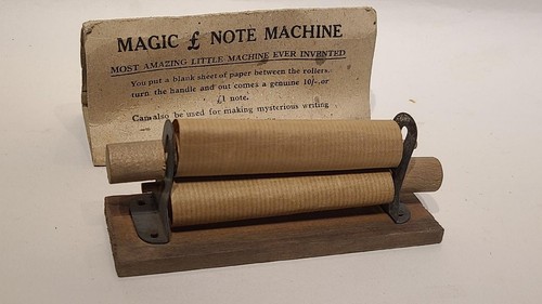 Vintage 1930 magic note - vintage,