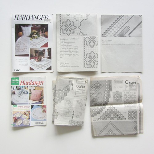 Hardanger stickmuster burda - &,