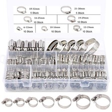 60tlg Schlauchschellen Set