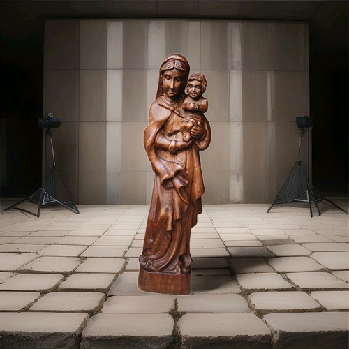 Edle madonna mit kind - edle,