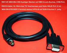 RIKYJIC MD8 Mini DIN 8-pol